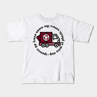 Save the planet no more plastic Kids T-Shirt